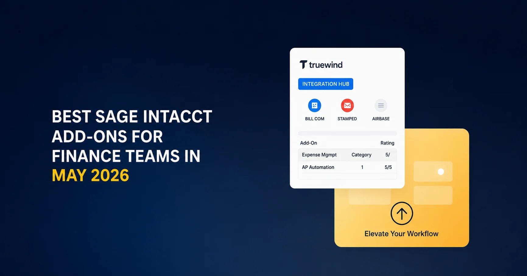 Best Sage Intacct Add-Ons for Finance Teams in May 2026